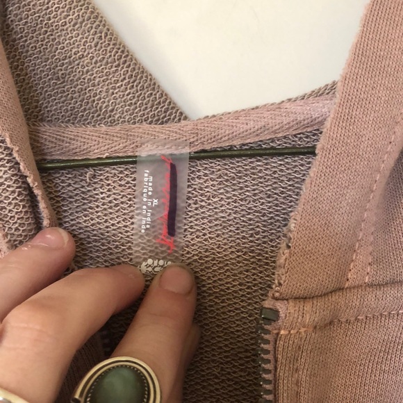 Free People Movement Zip-Up Crop Hoodie - Picture 3 of 4